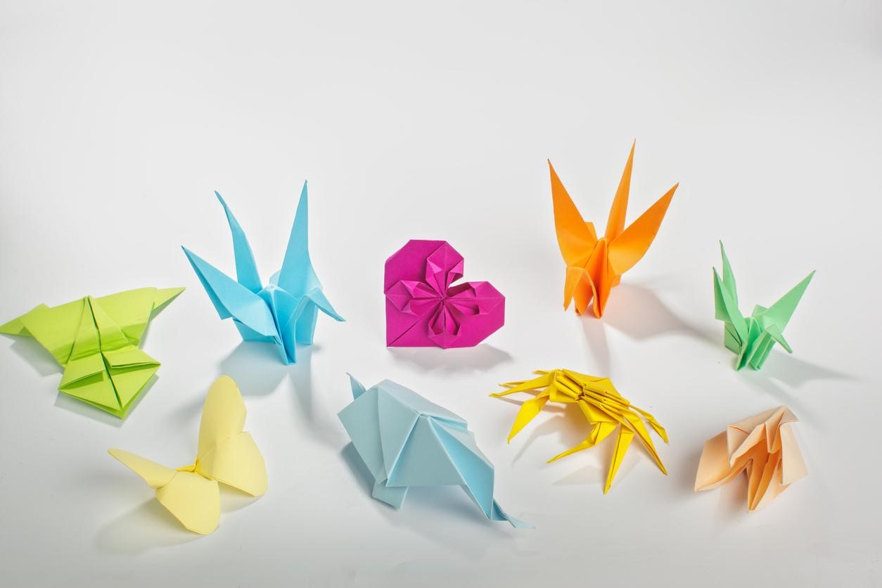 Figura 1: Muestras de origami https://images.app.goo.gl/3s4AMgX8ikiUy4cP9